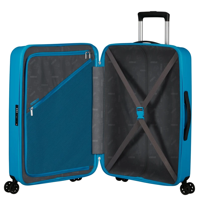 American Tourister Rejoy - Trolley con 4 ruedas 68 cm (blau)