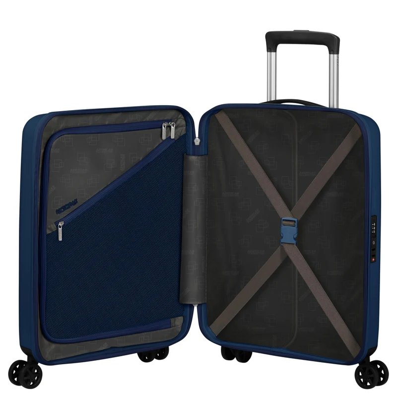 American Tourister Rejoy - Trolley de cabina con 4 ruedas 55 cm (blau)