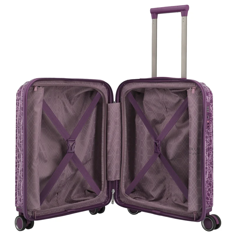 Travelite LASCANA Edition - Trolley de cabina con 4 ruedas 55 cm (plum)