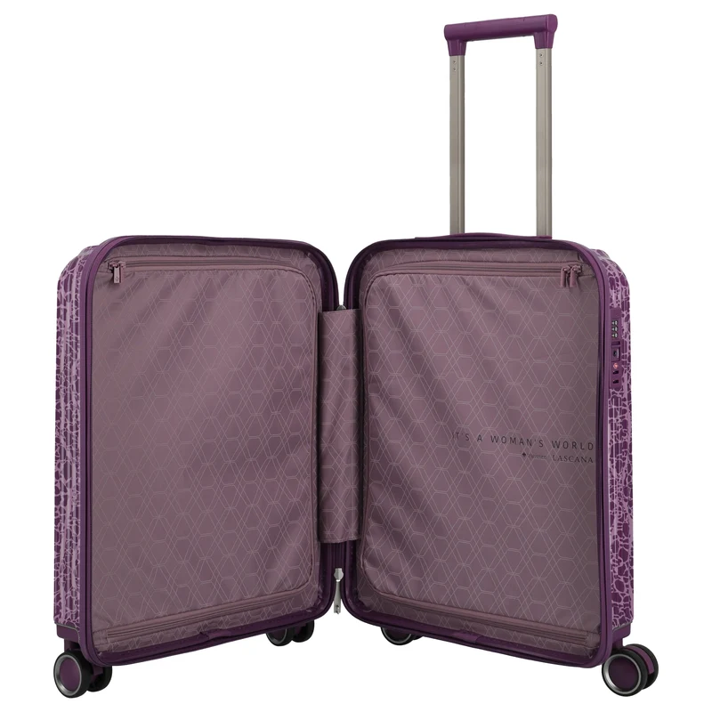 Travelite LASCANA Edition - Trolley de cabina con 4 ruedas 55 cm (plum)