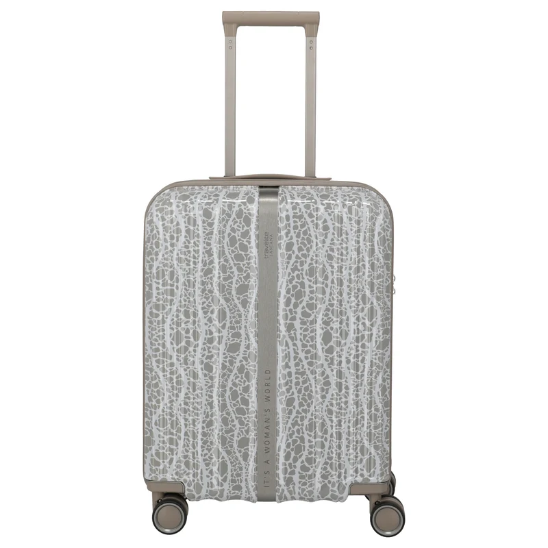 Travelite LASCANA Edition - Trolley de cabina con 4 ruedas 55 cm (champagne)