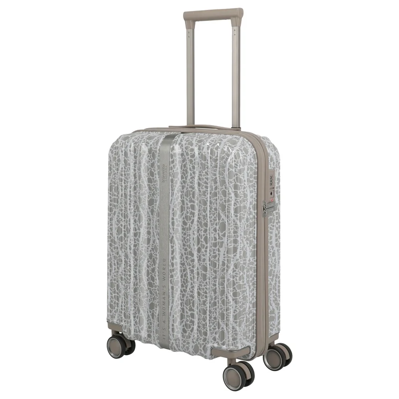 Travelite LASCANA Edition - Trolley de cabina con 4 ruedas 55 cm (champagne)