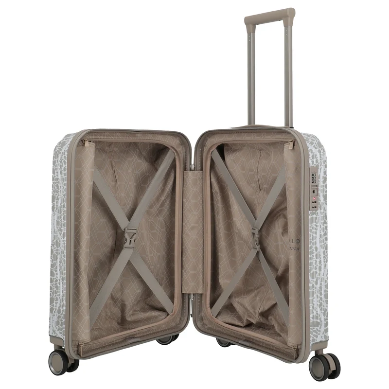 Travelite LASCANA Edition - Trolley de cabina con 4 ruedas 55 cm (champagne)
