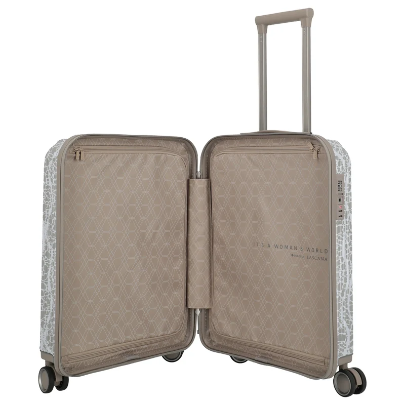 Travelite LASCANA Edition - Trolley de cabina con 4 ruedas 55 cm (champagne)