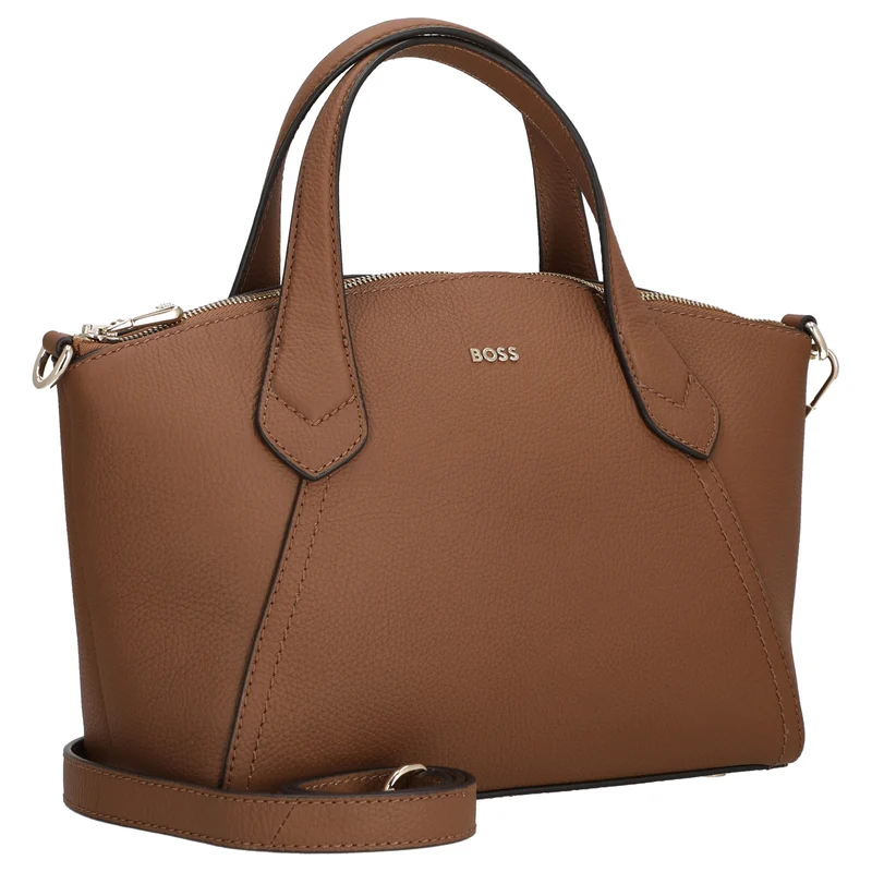 BOSS Lenah Zip Tote - Bolso de mano S 24 cm (medium brown)