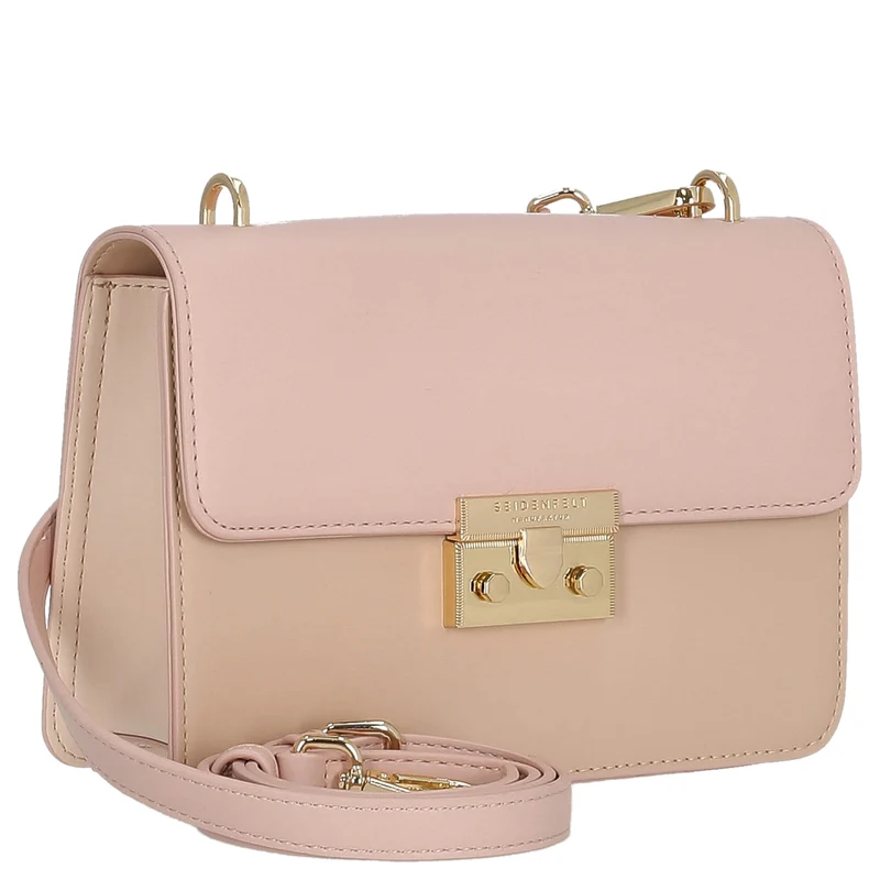 Seidenfelt Tricolor Pitea - Bolso bandolera 21 cm (powder blush)