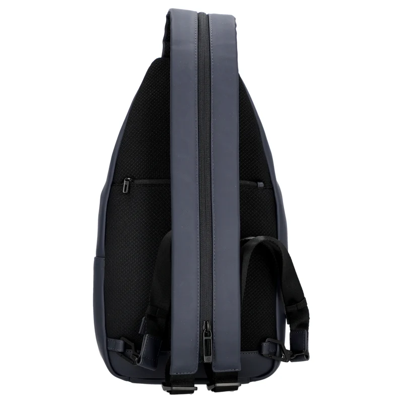 Piquadro Monosling Bag - Bolso bandolera 38 cm (blue)