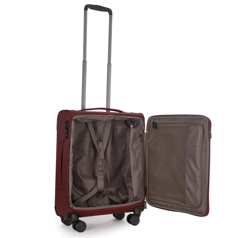 Stratic Light + - Trolley de cabina con 4 ruedas 55 cm (dark red)