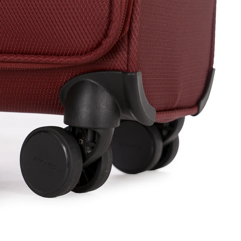 Stratic Light + - Trolley de cabina con 4 ruedas 55 cm (dark red)