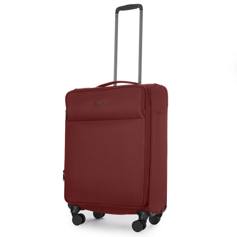 Stratic Light + - Trolley de 4 ruedas 68 cm expandible (dark red)