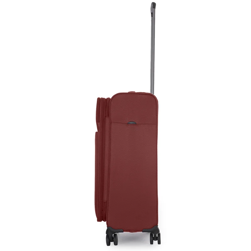 Stratic Light + - Trolley de 4 ruedas 68 cm expandible (dark red)