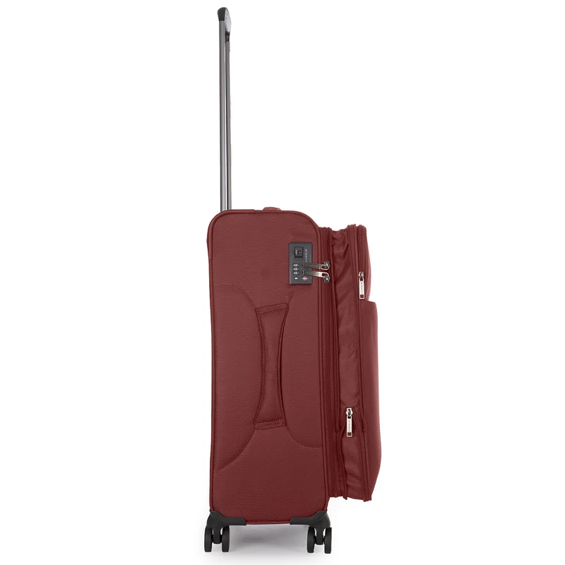 Stratic Light + - Trolley de 4 ruedas 68 cm expandible (dark red)