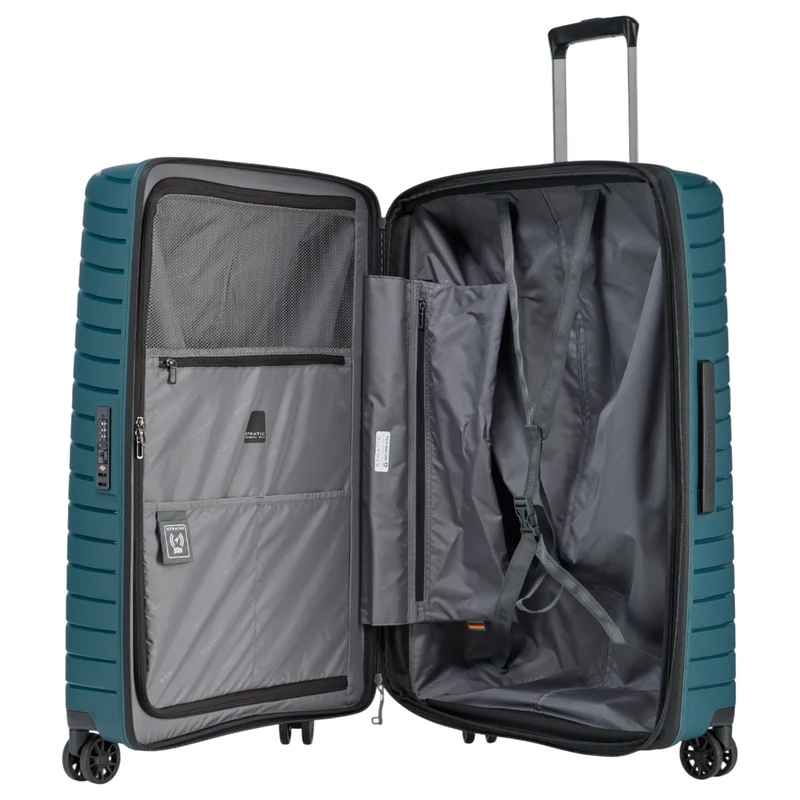 Stratic Novium SL - Trolley de 4 ruedas 77 cm expandible (petrol)