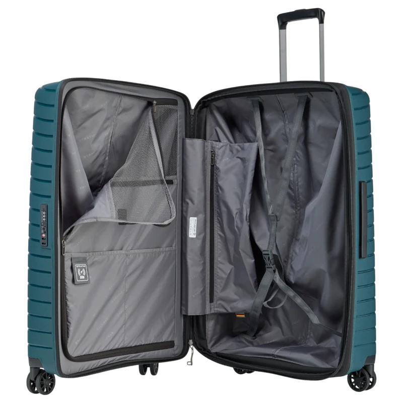 Stratic Novium SL - Trolley de 4 ruedas 77 cm expandible (petrol)
