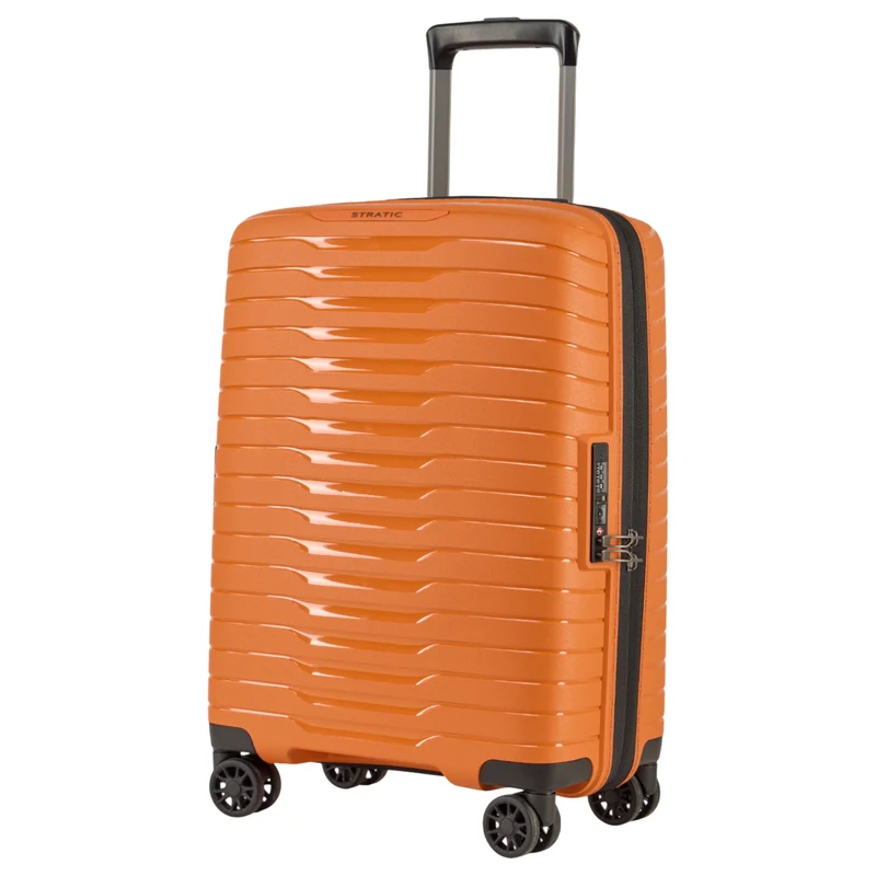 Stratic Novium SL - Trolley de cabina de 4 ruedas 55 cm expandible (rosso clay)