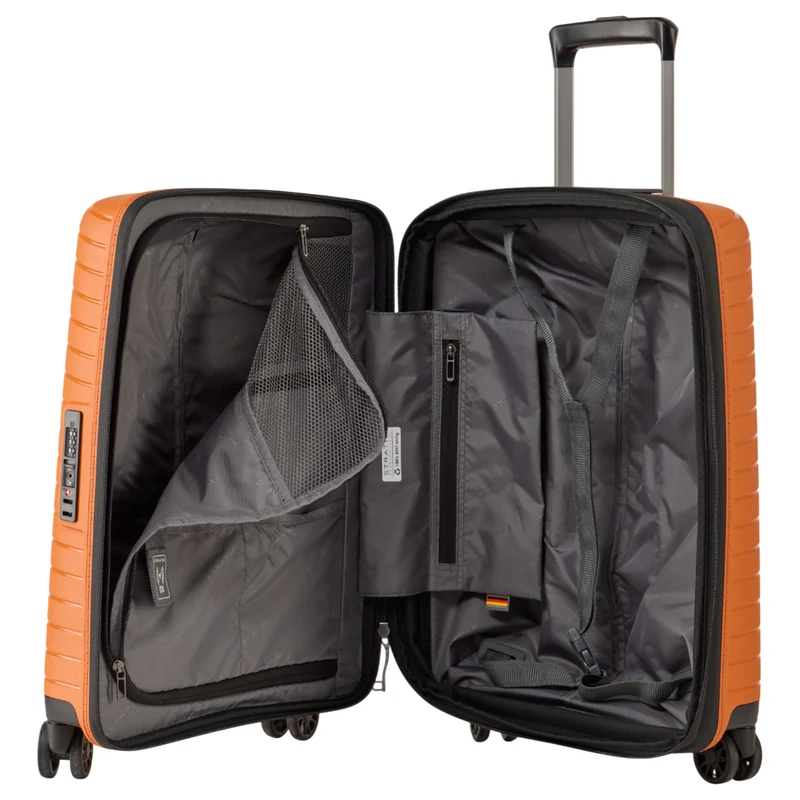 Stratic Novium SL - Trolley de cabina de 4 ruedas 55 cm expandible (rosso clay)