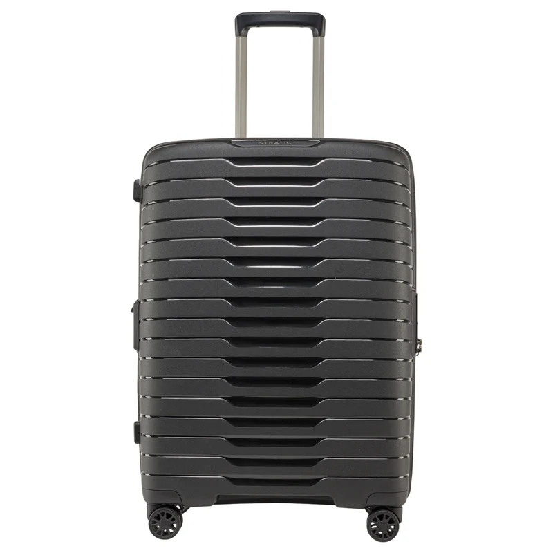 Stratic Novium SL - Trolley de 4 ruedas 65 cm expandible (black)