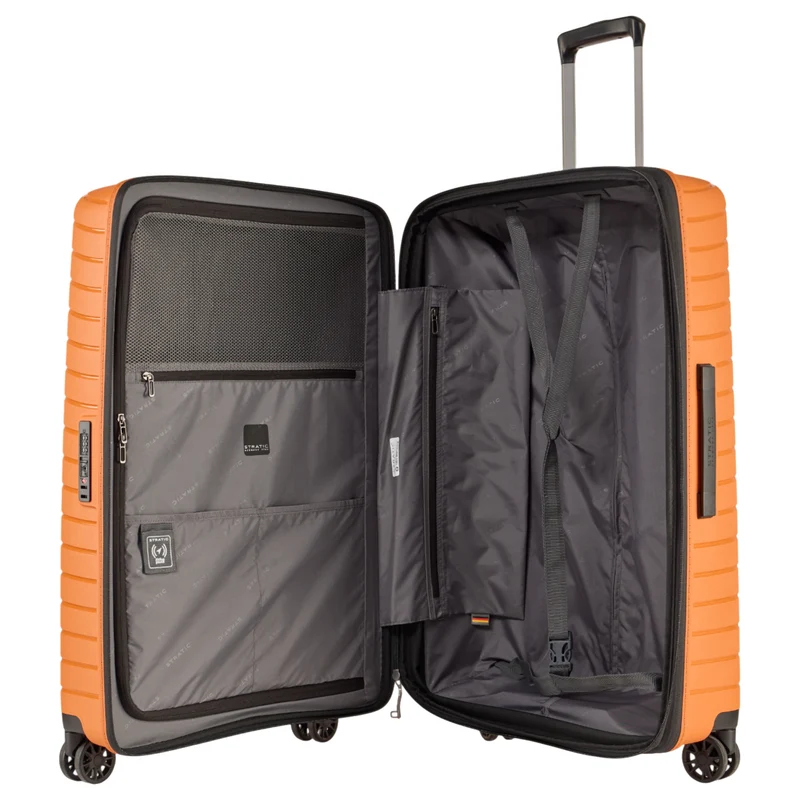 Stratic Novium SL - Trolley de 4 ruedas 77 cm expandible (rosso/clay)
