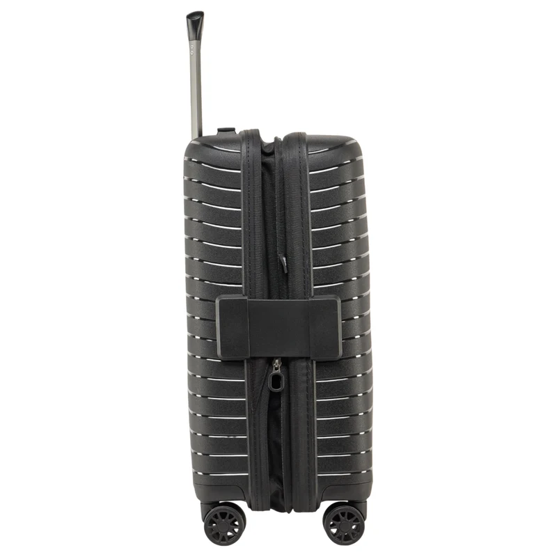 Stratic Novium SL - Trolley de cabina de 4 ruedas 55 cm expandible (black)