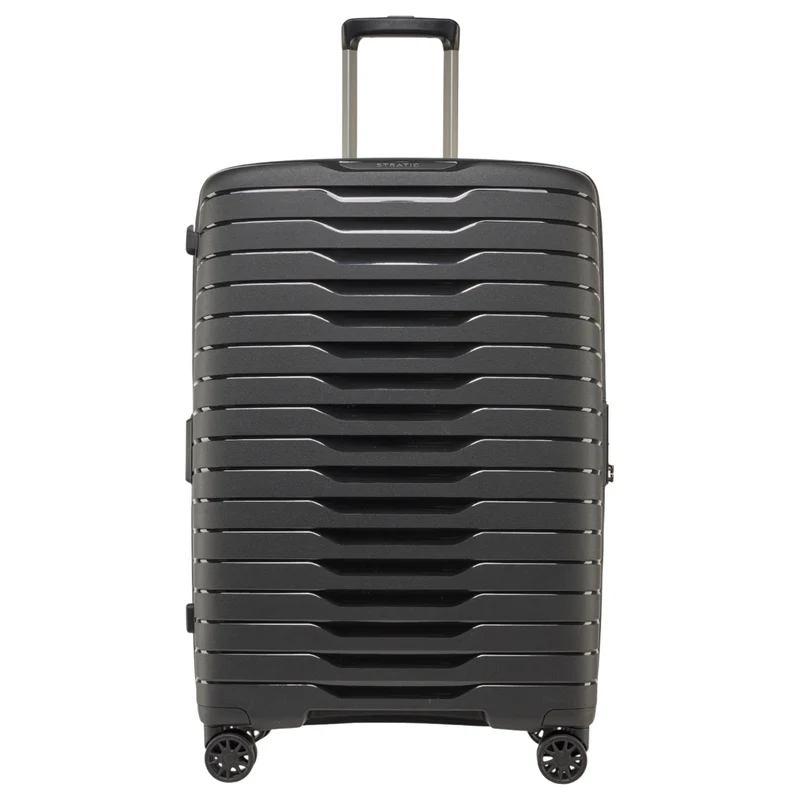 Stratic Novium SL - Trolley de 4 ruedas 77 cm expandible (black)