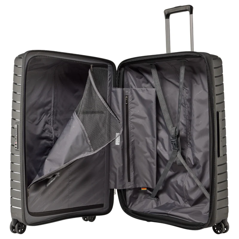 Stratic Novium SL - Trolley de 4 ruedas 77 cm expandible (black)