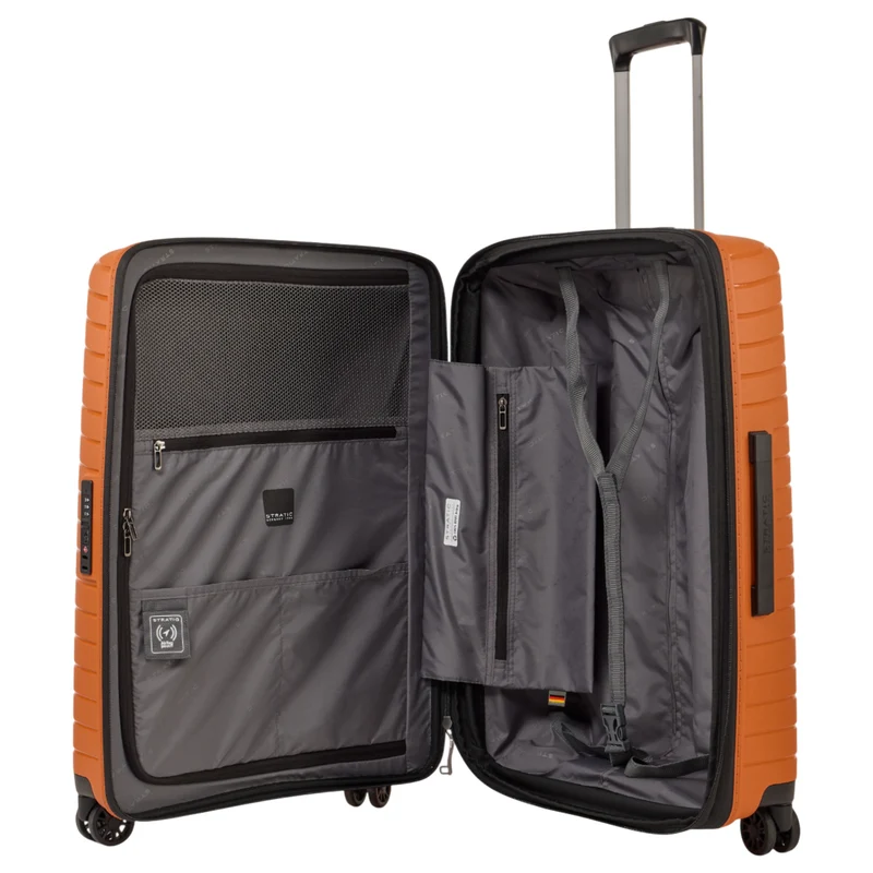 Stratic Novium SL - Trolley de 4 ruedas 65 cm expandible (rosso/clay)