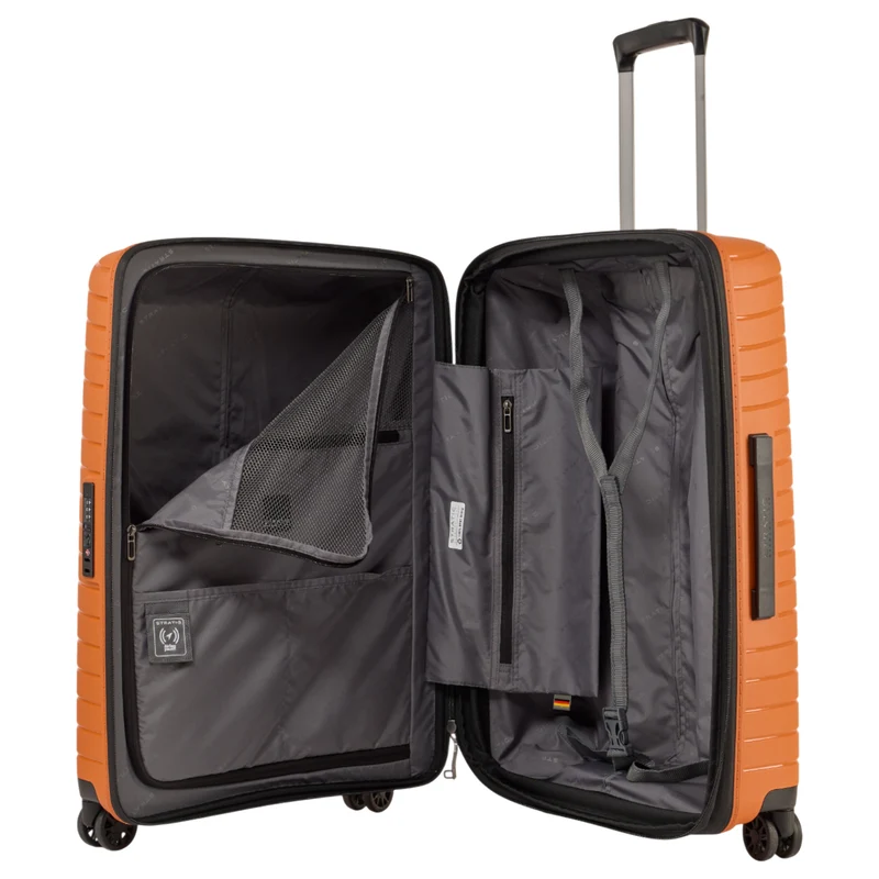 Stratic Novium SL - Trolley de 4 ruedas 65 cm expandible (rosso/clay)