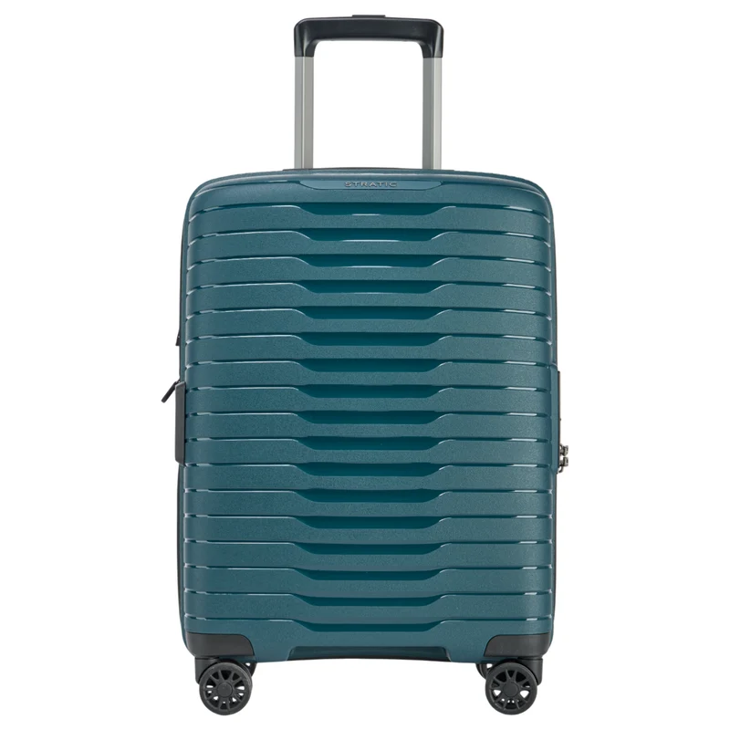 Stratic Novium SL - Trolley de cabina de 4 ruedas 55 cm expandible (petrol)