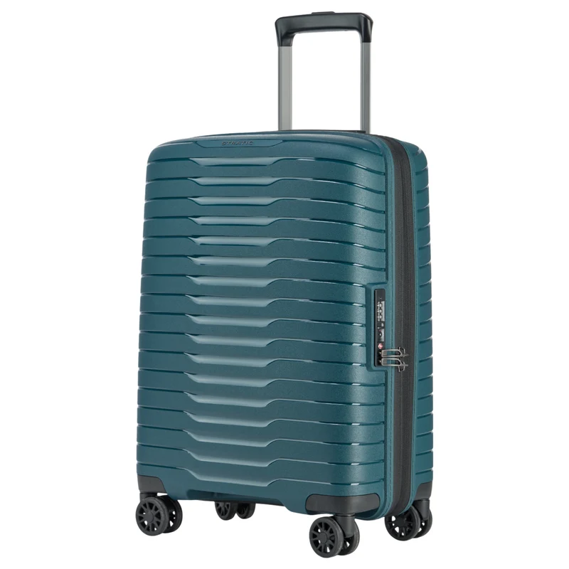 Stratic Novium SL - Trolley de cabina de 4 ruedas 55 cm expandible (petrol)