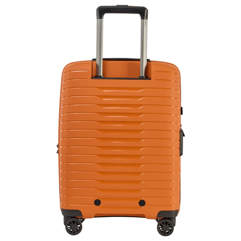 Stratic Novium ML - Trolley de cabina con 4 ruedas y bolsillo delantero 55 cm expandible (rosso/clay)