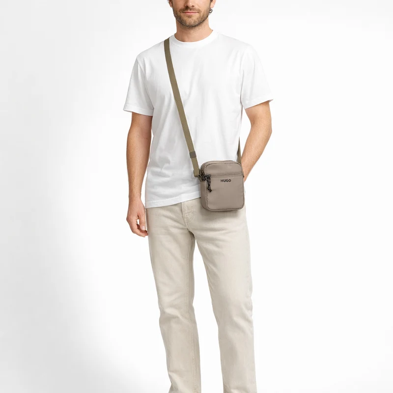 HUGO Everett NS - Bolso bandolera 18 cm (light brown)