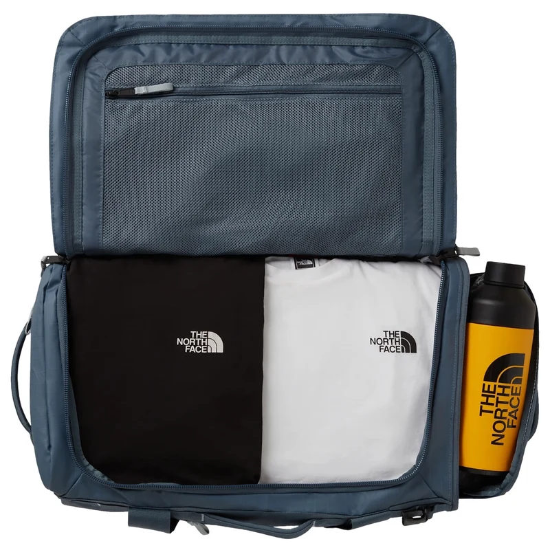 The North Face Base Camp Voyager Duffel 42L - Bolsa de viaje/Mochila 58.5 cm (granite grey/frost grey)