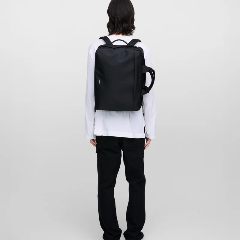 Sandqvist GO 3-Way - Bolsa de mano/Mochila 16" 44 cm (black)