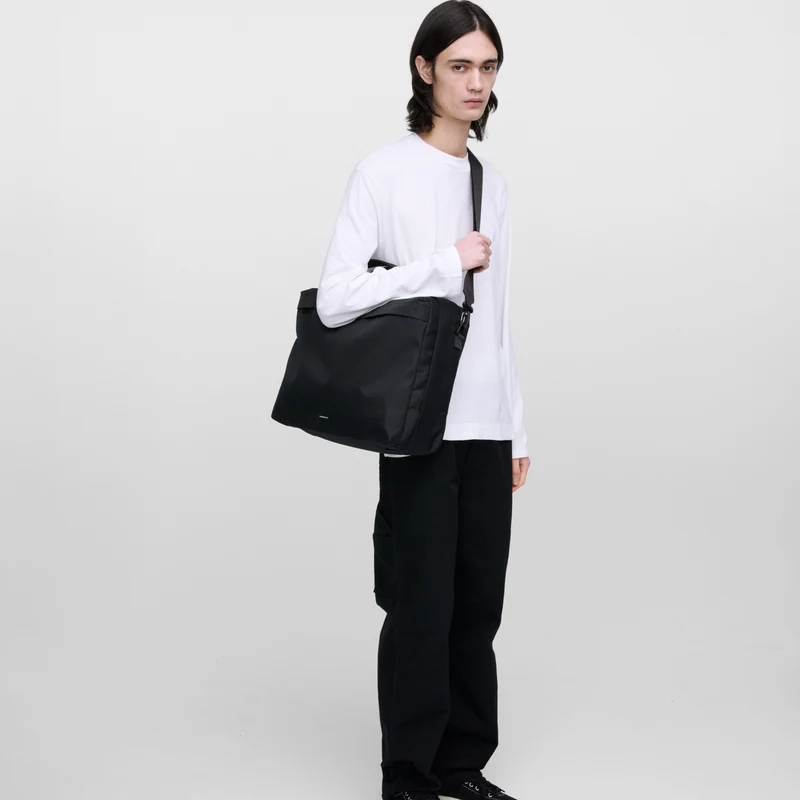 Sandqvist GO 3-Way - Bolsa de mano/Mochila 16" 44 cm (black)