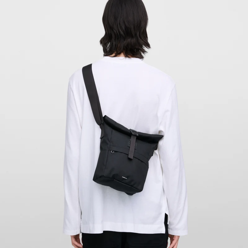 Sandqvist Icon Sacoche - Bolso bandolera 37 cm (black)