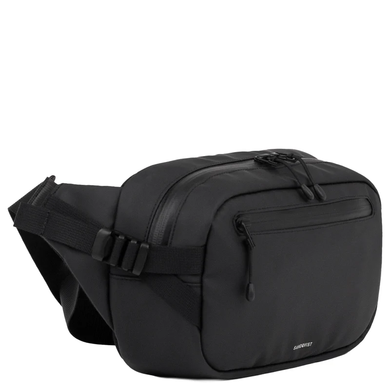 Sandqvist Stream - Bolso bandolera 39 cm (black)