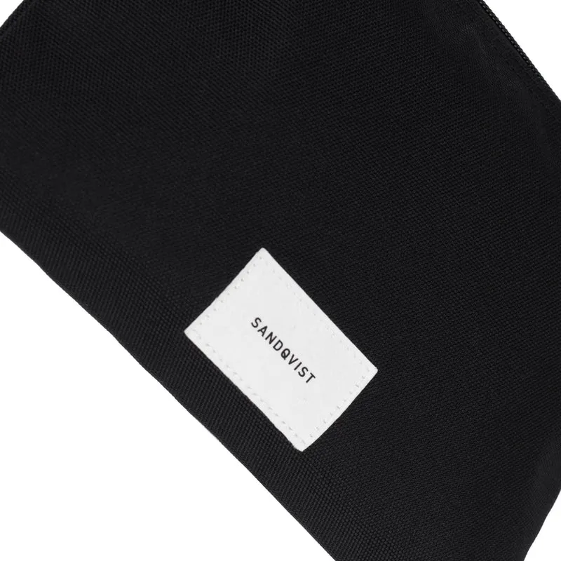 Sandqvist Ground Sacoche Slim - Bolso bandolera 25 cm (black)