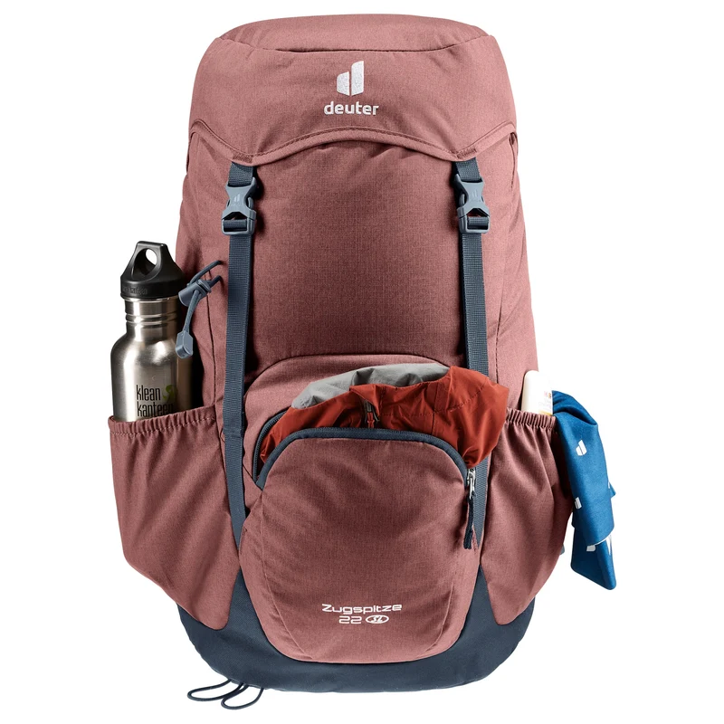 Deuter Hiking Zugspitze 22 SL - Mochila de senderismo para mujer 52 cm (caspia-ink)