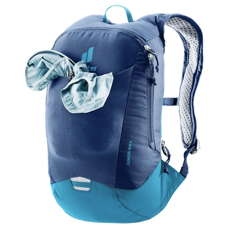 Deuter Junior Bike - Mochila de bicicleta para niños 38 cm (nightblue-wave)