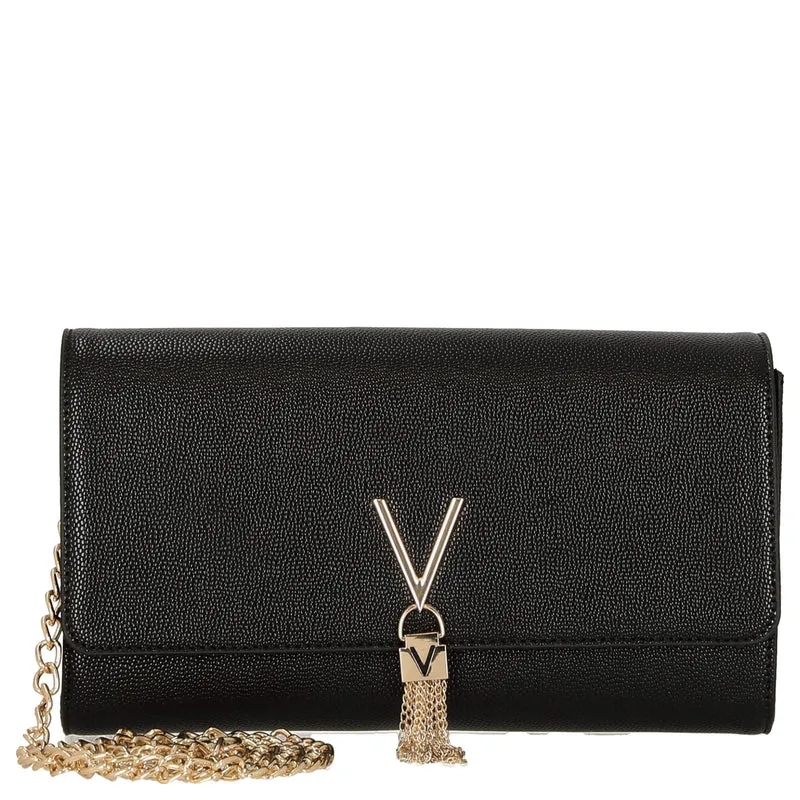 Valentino Bags Divina Abendtasche - Bolso bandolera 27 cm (black/ gold)