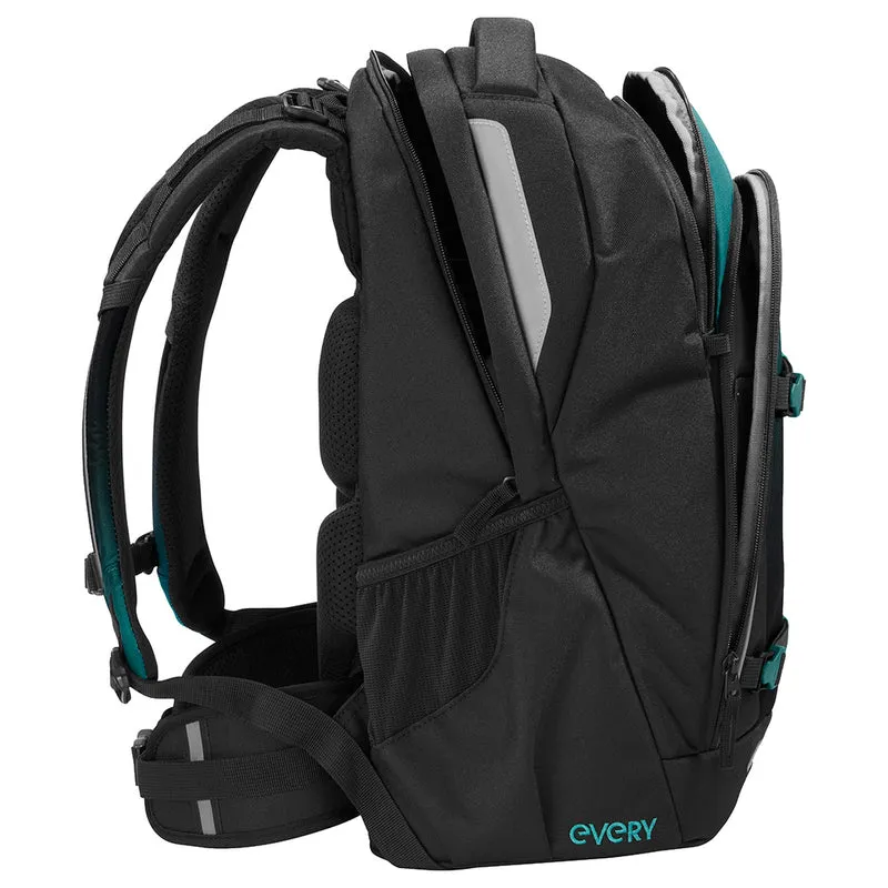 Coocazoo Every - Mochila escolar 44 cm (Teal Shadows)