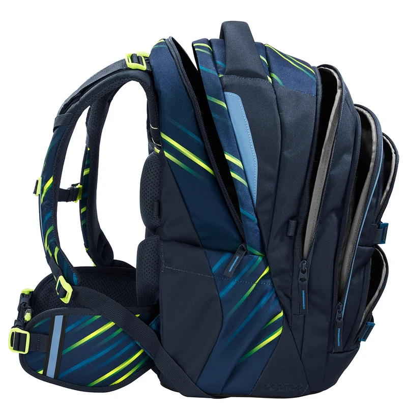 Coocazoo Porter - Mochila escolar 44 cm (Fast Lime)