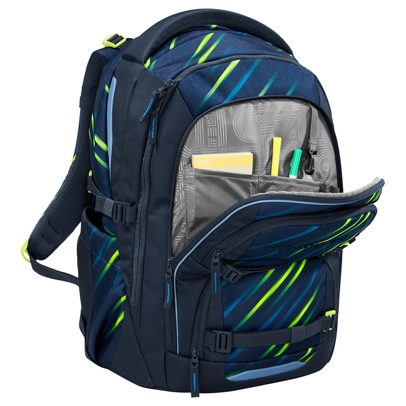 Coocazoo Porter - Mochila escolar 44 cm (Fast Lime)