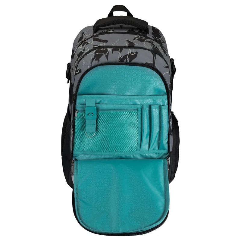 Neoxx ACTIVE PRO - Mochila escolar 45.5 cm (Dragon Thunder)