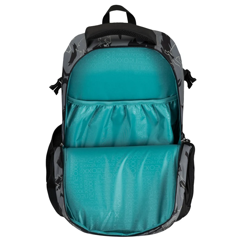 Neoxx ACTIVE PRO - Mochila escolar 45.5 cm (Dragon Thunder)