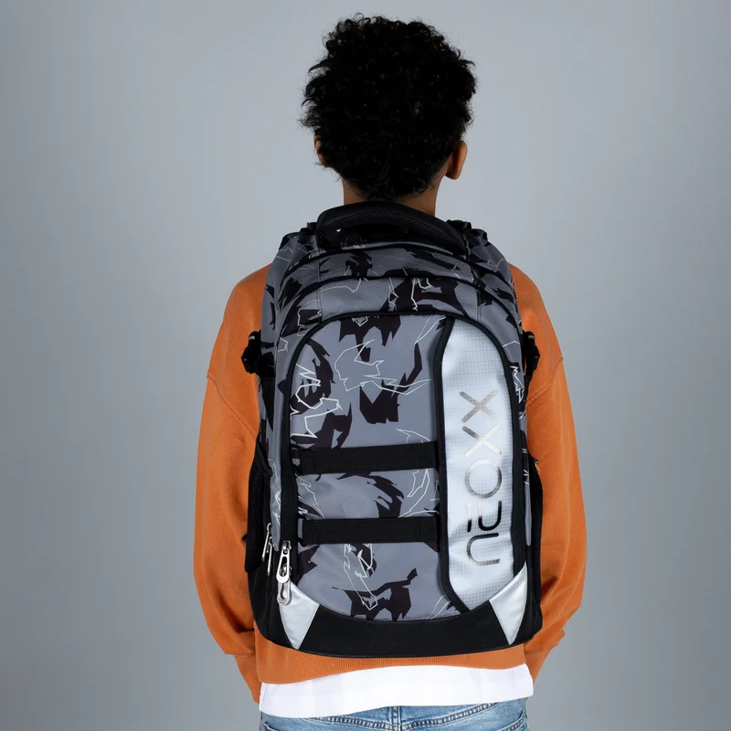 Neoxx ACTIVE PRO - Mochila escolar 45.5 cm (Dragon Thunder)