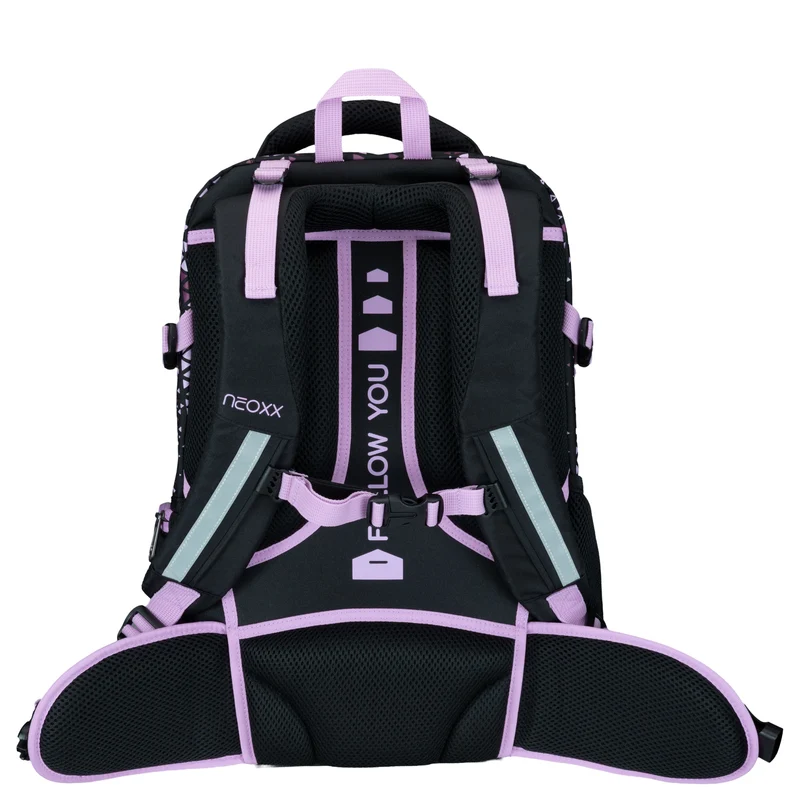 Neoxx ACTIVE PRO - Mochila escolar 45.5 cm (Purple Crush)