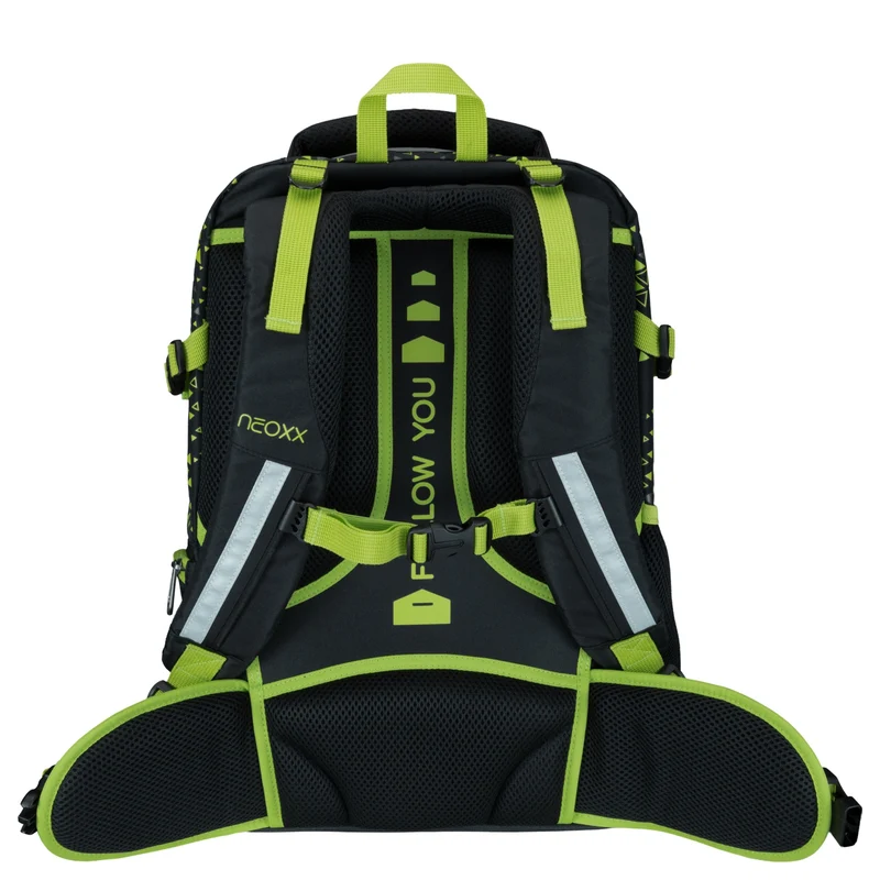 Neoxx ACTIVE PRO - Mochila escolar 45.5 cm (Code Breaker)