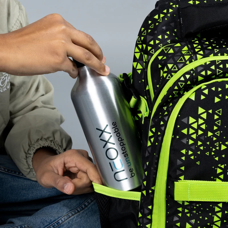 Neoxx ACTIVE PRO - Mochila escolar 45.5 cm (Code Breaker)