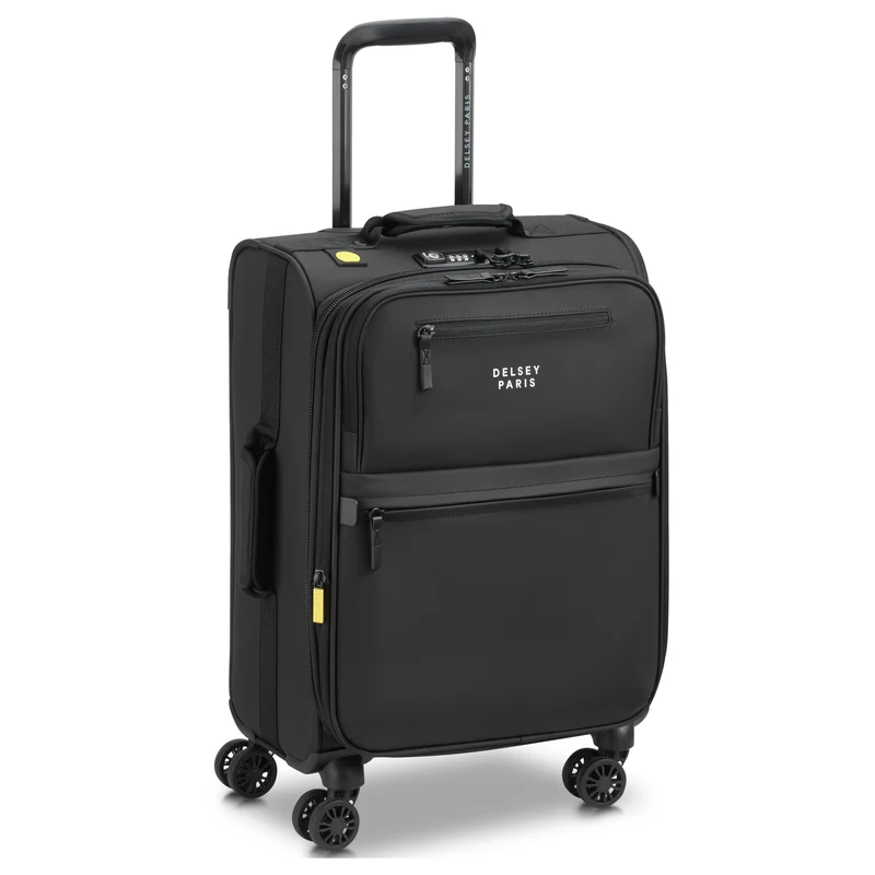 Delsey Paris Maubert 2.0 - Trolley de cabina de 4 ruedas 55 cm expandible (schwarz)
